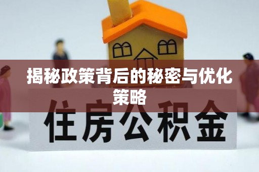 寿光揭秘政策背后的秘密与优化策略