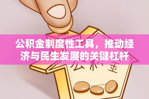 寿光公积金制度性工具，推动经济与民生发展的关键杠杆