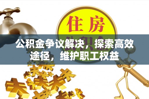 寿光公积金争议解决，探索高效途径，维护职工权益
