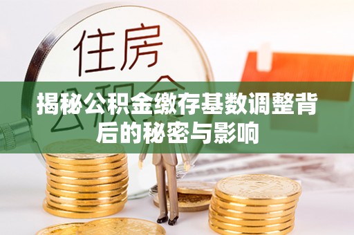 寿光揭秘公积金缴存基数调整背后的秘密与影响
